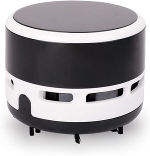 Desk Vacuum Cleaner Mini, Portable Desktop Vacuum, Mini Crumb Dust Desk Vacuum Cordless Sweeper for Home, Office,Cars,Pet Hairs,No Battery Included